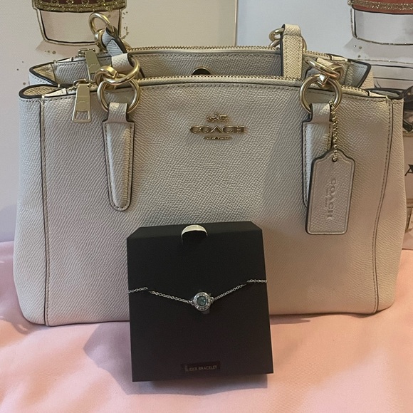 Coach Handbags - NWT Coach Mini Christie Satchel/Crossbody & Slider Bracelet